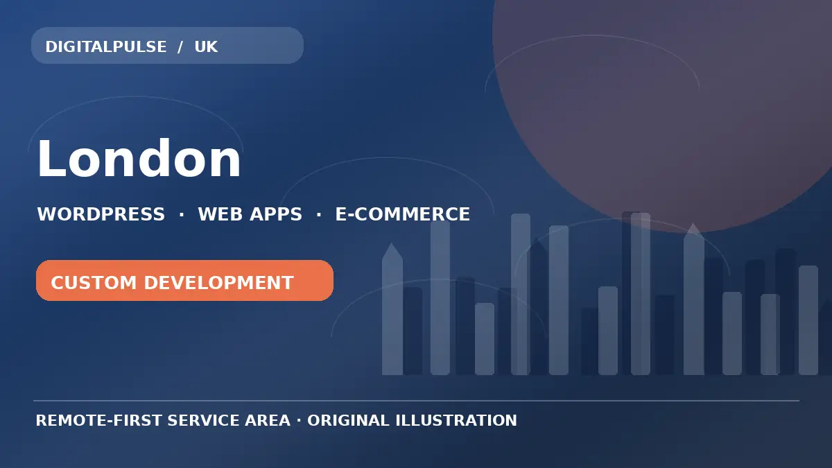 Original illustrated city and digital development artwork for London