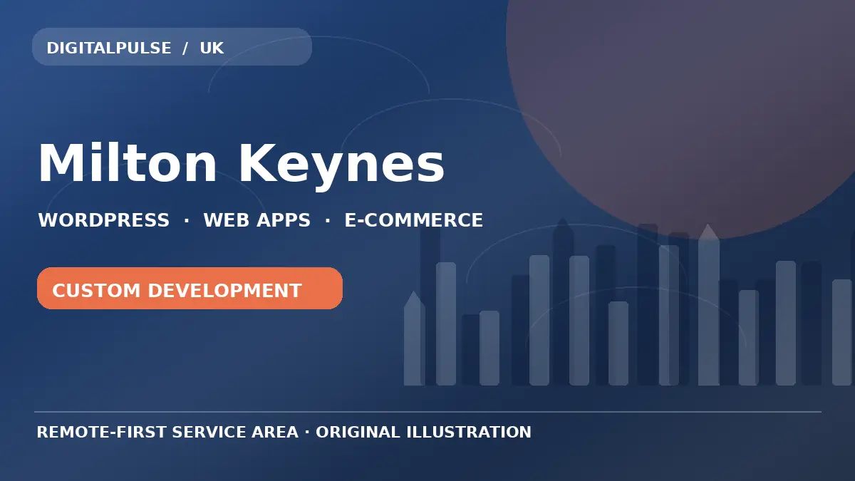 Original illustrated city and digital development artwork for Milton Keynes